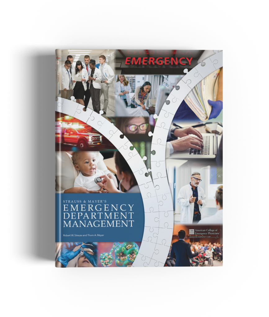 Strauss and Mayer's Emergency Department Management book