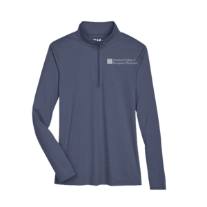 Women's Quarter Zip ACEP Logo - Navy