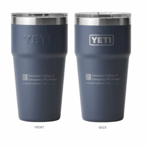 Navy Yeti Tumbler