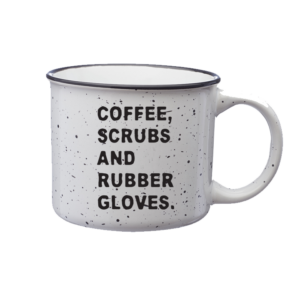 Coffee, Scrubs, Gloves Mug