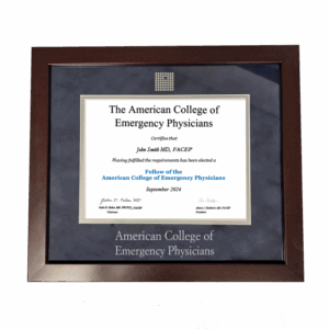 ACEP Certificate Frame