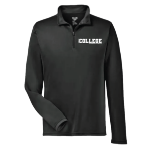 Performance Quarter Zip Pullover - Black